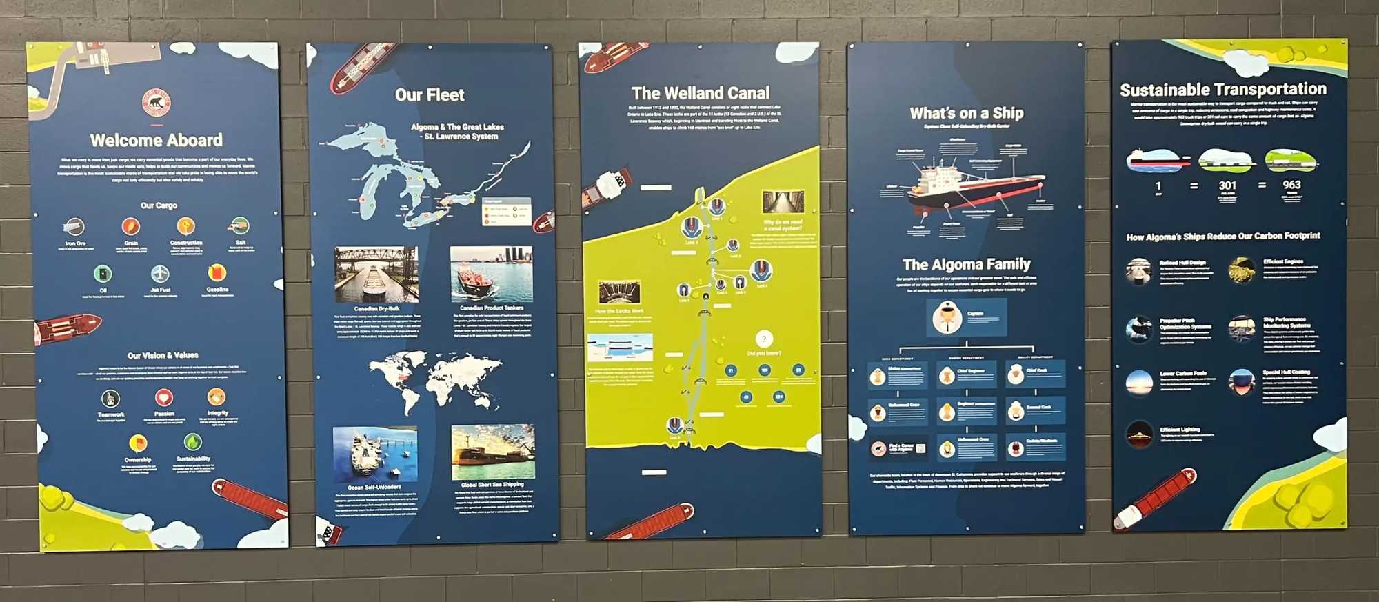 Wall Design at Canada Games Park Wall Design at Canada Games Park