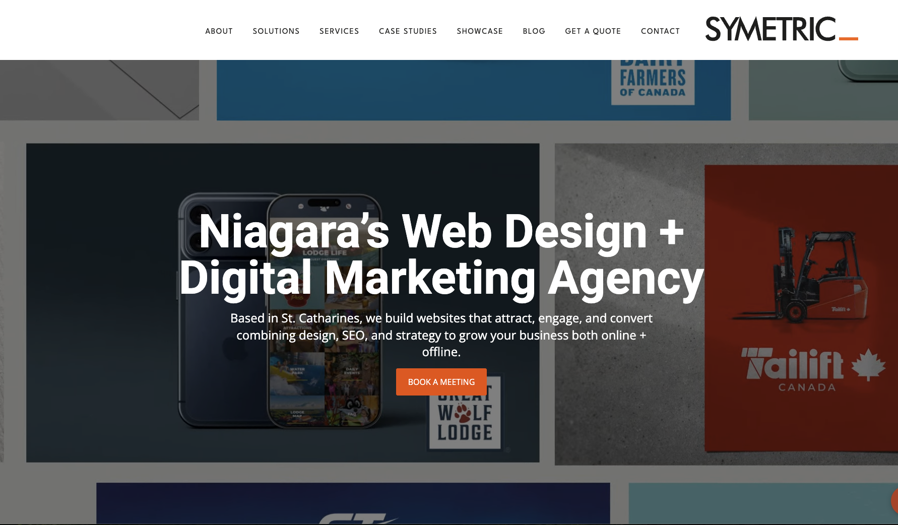 symetricproductions website preview